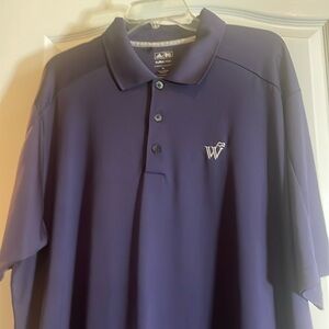 Adidas purple men’s golf ⛳️ shirt XL